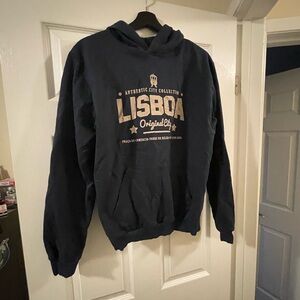 dark blue lisboa hoodie